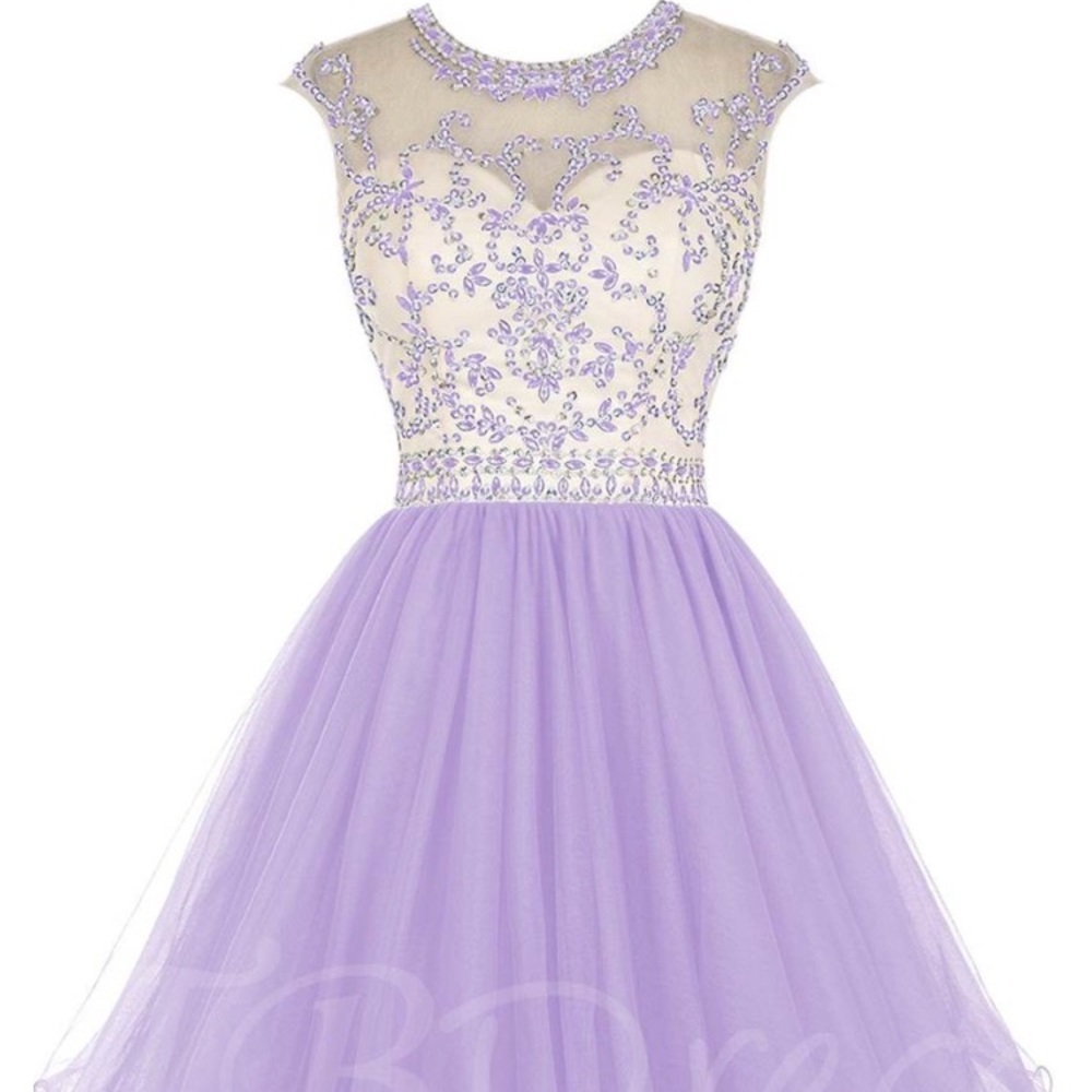 Lilac Homecoming Dress
